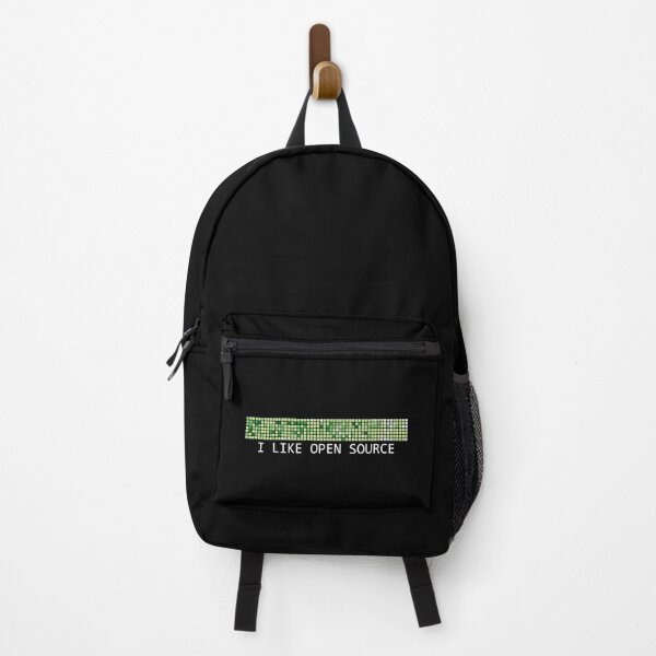 Item preview, Github contributions: I like open source (black edition) designed and sold by hellkni9ht.