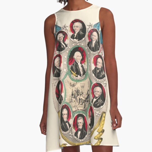 Item preview, First American Presidents Restored 1844 Lithograph designed and sold by sweetbelle.