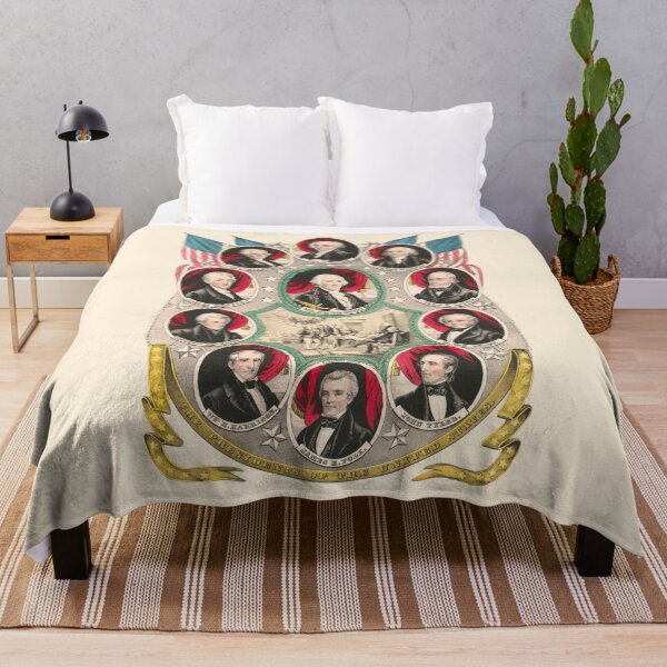 Item preview, First American Presidents Restored 1844 Lithograph designed and sold by sweetbelle.