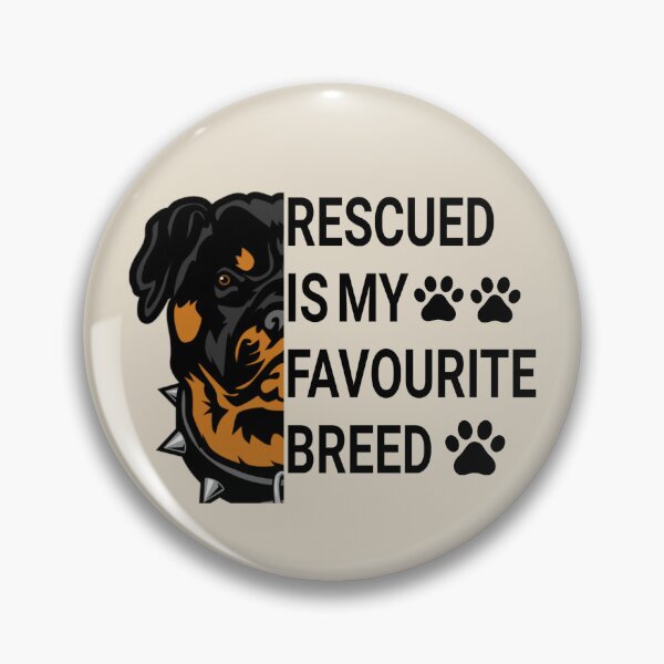 Item preview, Rescued is my favourite breed  designed and sold by fattim3.