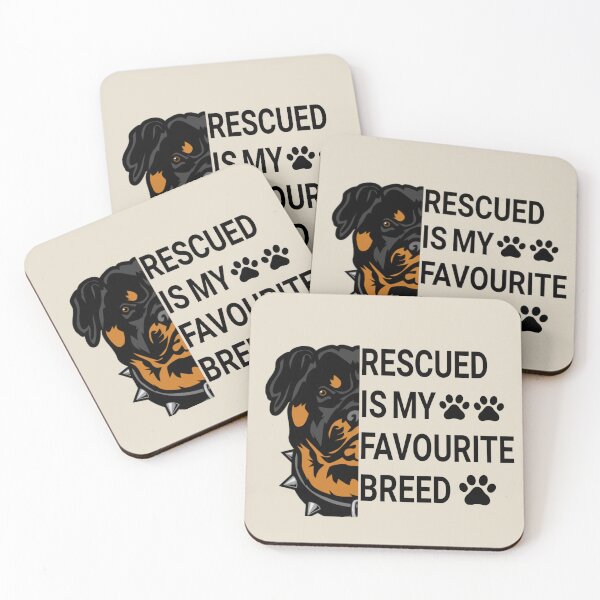 Item preview, Rescued is my favourite breed  designed and sold by fattim3.