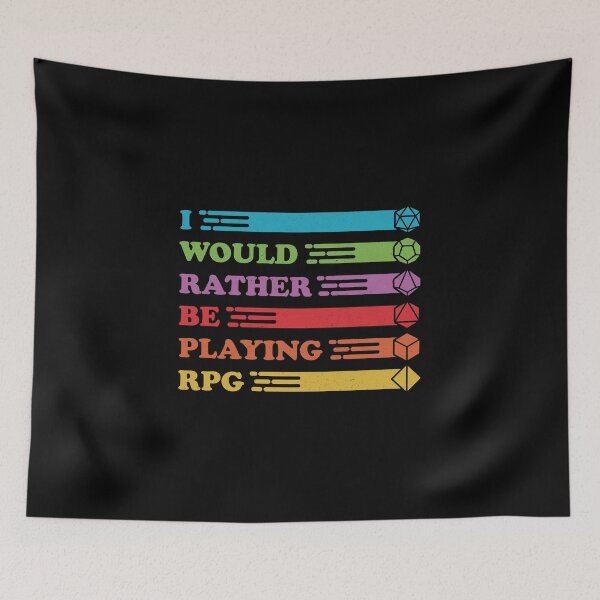 Item preview, RPG Vintage - I Would Rather designed and sold by Studio Mootant.