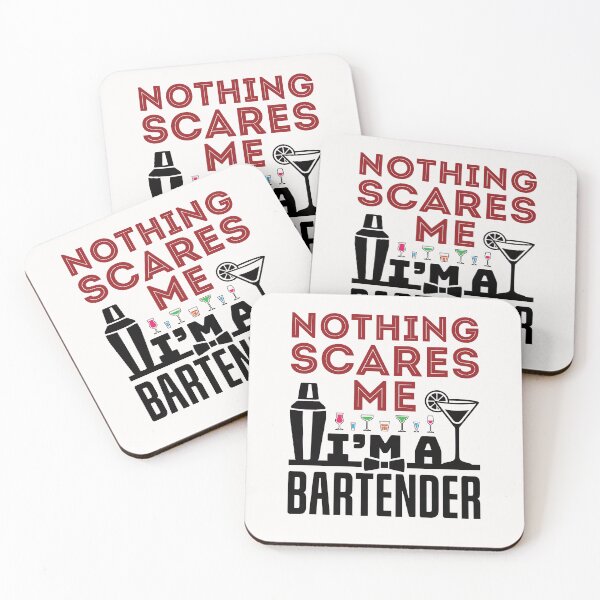 Item preview, Nothing Scares Me I'm a Bartender designed and sold by jaygo.