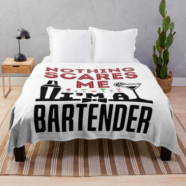 Item preview, Nothing Scares Me I'm a Bartender designed and sold by jaygo.