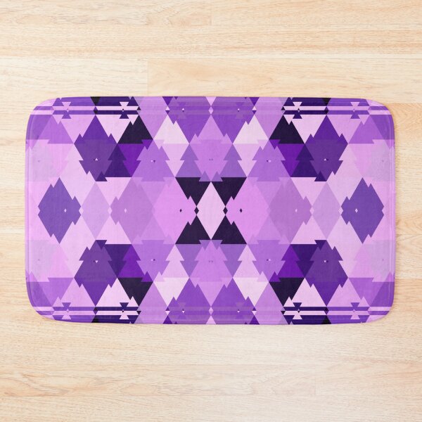Item preview, Violet and mauve metallic polygon abstract 3D rendering designed and sold by mennawagih7.