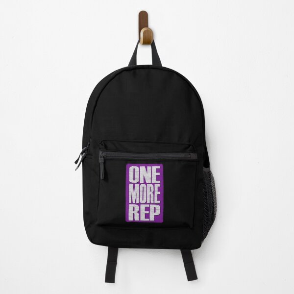 Item preview, One More Rep - Purple, black, white - fitness, motivational designed and sold by Honest-Quotes.
