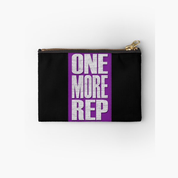 Item preview, One More Rep - Purple, black, white - fitness, motivational designed and sold by Honest-Quotes.