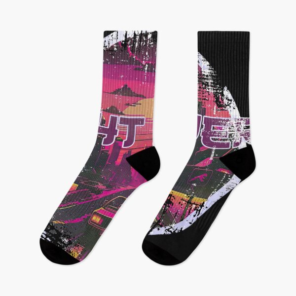 Item preview, Night rider, 80's Synthwave inspired, distressed designed and sold by obstinator.