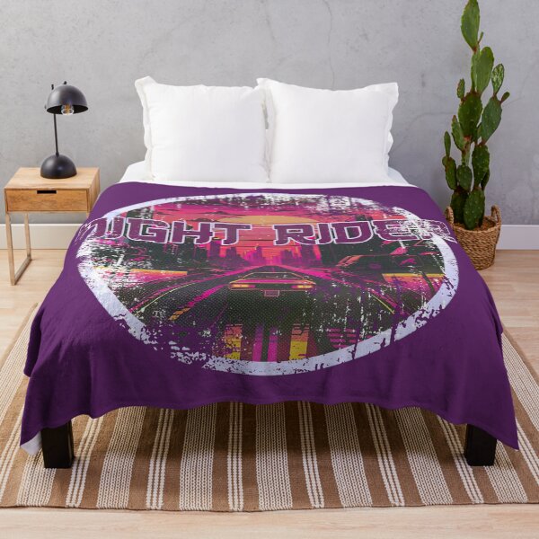 Item preview, Night rider, 80's Synthwave inspired, distressed designed and sold by obstinator.