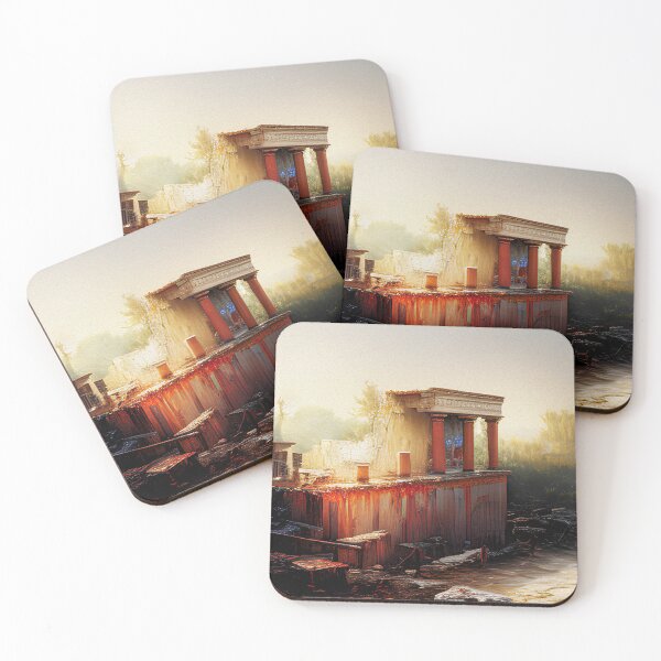 Item preview, "Knossos Palace" Uncovering the Mystery. An Exploration of Ancient Greek Art and Culture. designed and sold by nicpa-art.