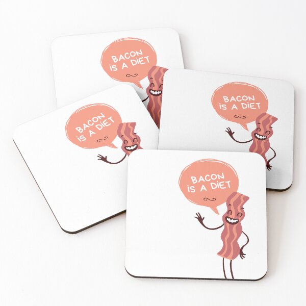 Item preview, Bacon is diet designed and sold by NeFeLiBaTa DeSiGN.
