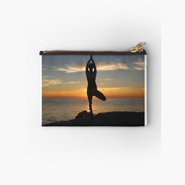 Item preview, Tree Pose at Sunset designed and sold by joseycreates.
