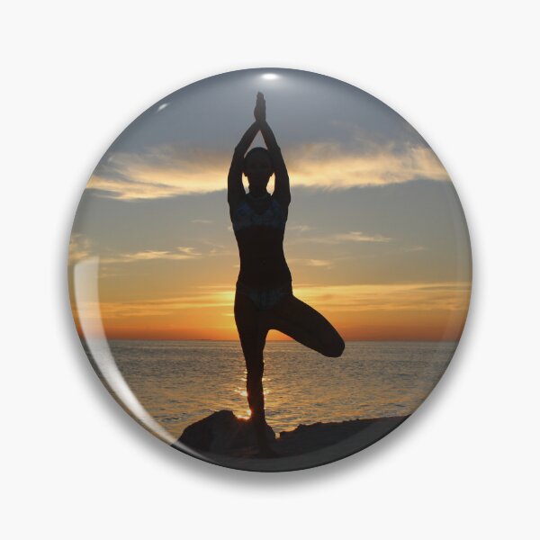 Item preview, Tree Pose at Sunset designed and sold by joseycreates.