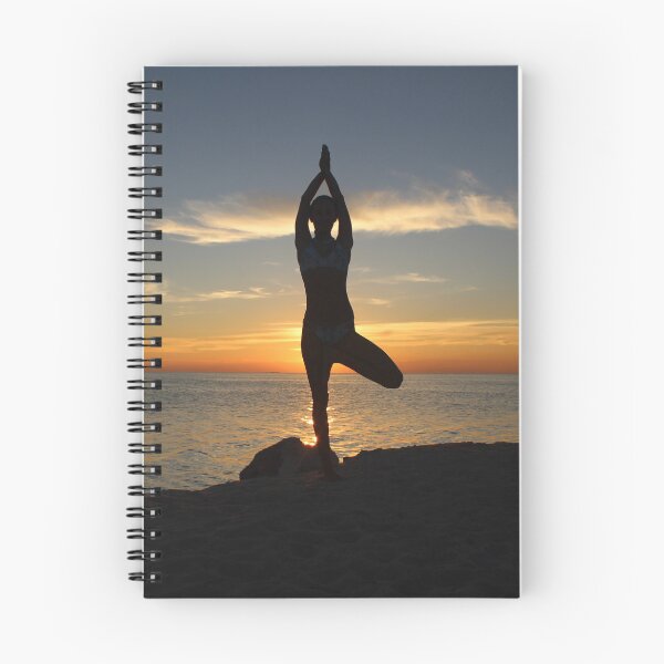Item preview, Tree Pose at Sunset designed and sold by joseycreates.