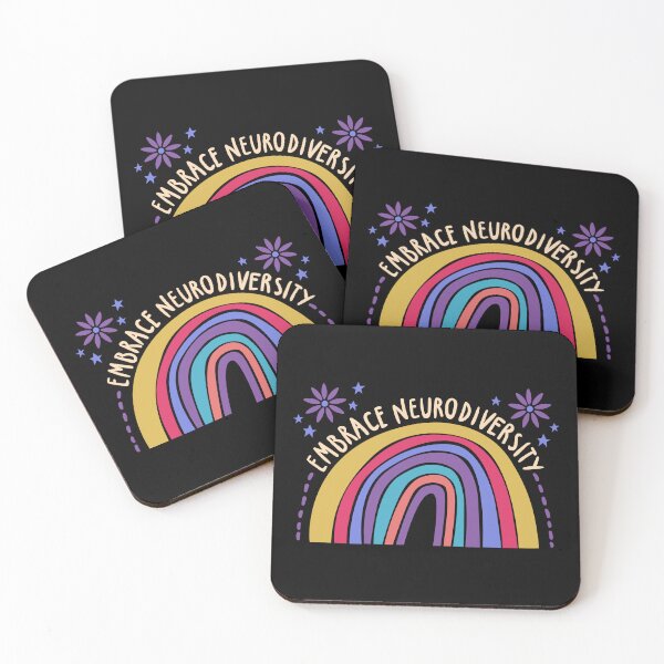 Item preview, Embrace neurodiversity (glow) - Autism and adhd awareness designed and sold by Paperfly Studio.