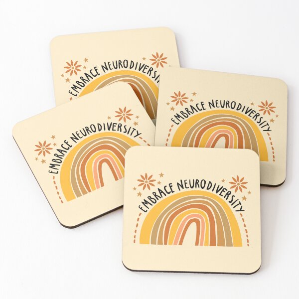 Item preview, Embrace neurodiversity (summer) - Autism and adhd awareness designed and sold by Paperfly Studio.