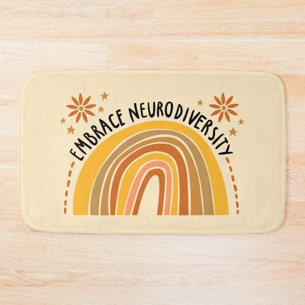 Item preview, Embrace neurodiversity (summer) - Autism and adhd awareness designed and sold by Paperfly Studio.