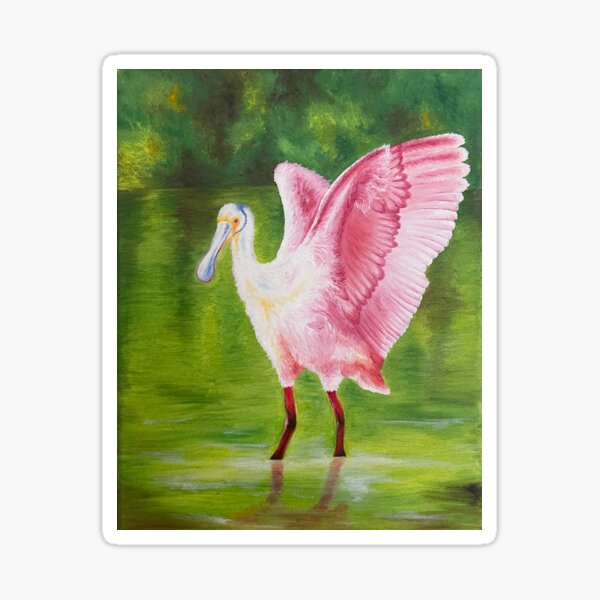 Item preview, Rosette Spoonbill designed and sold by joseycreates.