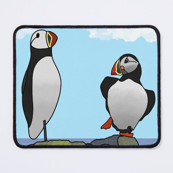 Item preview, Sociable puffin tries his best designed and sold by LethesBramble.
