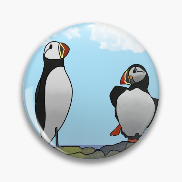 Item preview, Sociable puffin tries his best designed and sold by LethesBramble.