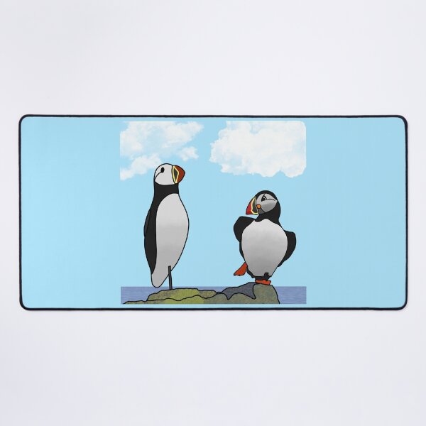 Item preview, Sociable puffin tries his best designed and sold by LethesBramble.