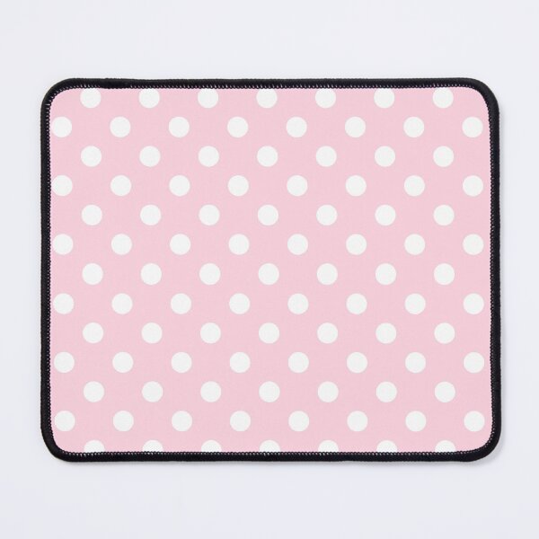 Item preview, Pink and White Polka Dot Pattern Print designed and sold by aprilsims.