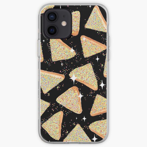Cosmic Fairy Bread - Black - NEW iPhone Soft Case