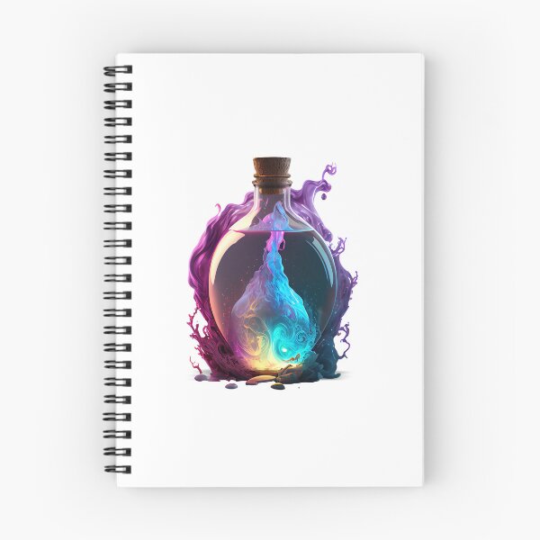 Item preview, Purple Magic Potion Bottle designed and sold by FiveIntentions.