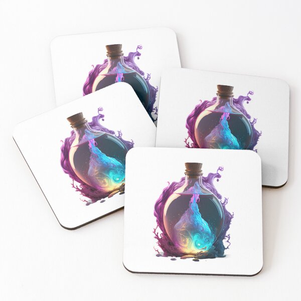 Item preview, Purple Magic Potion Bottle designed and sold by FiveIntentions.