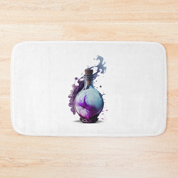 Item preview, Purple Smokey Magic Potion Bottle designed and sold by FiveIntentions.