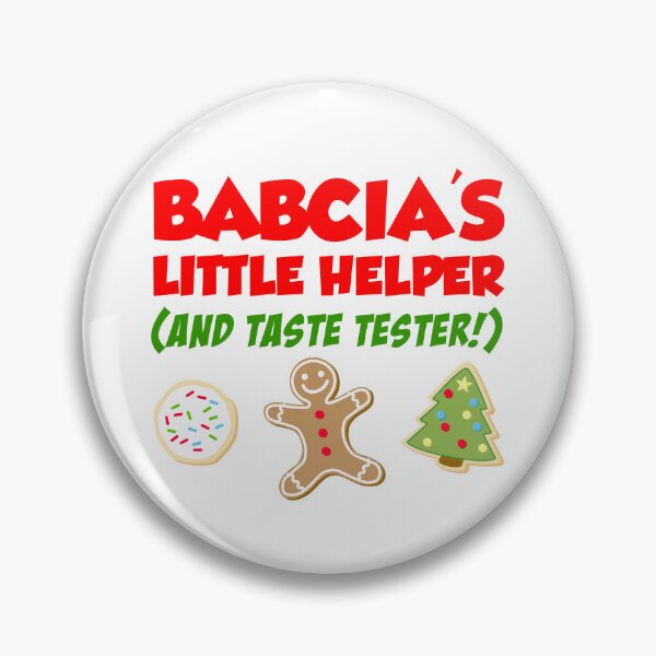 Item preview, Babcia's Little Helper Christmas Cookies Baking designed and sold by jaycartoonist.