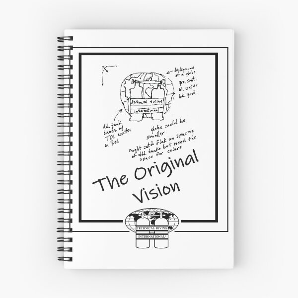 Item preview, Technical Diving International (TDI) - TDI Napkin The Original Vision  designed and sold by Shop-TDI.