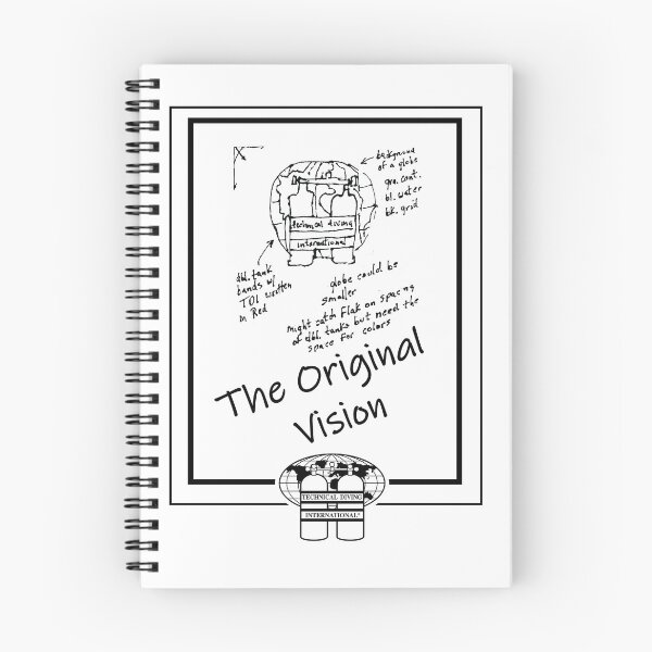 Item preview, Technical Diving International (TDI) - TDI Napkin The Original Vision  designed and sold by Shop-TDI.