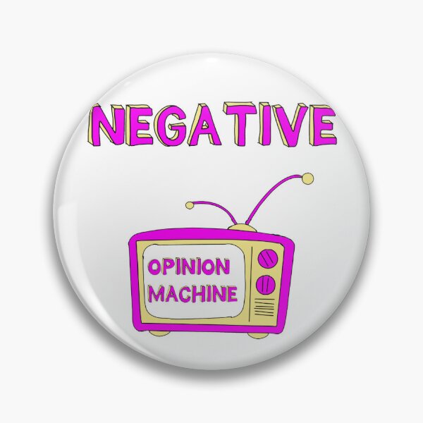 Item preview, Negative Opinion Machine designed and sold by Hunter Newbold.