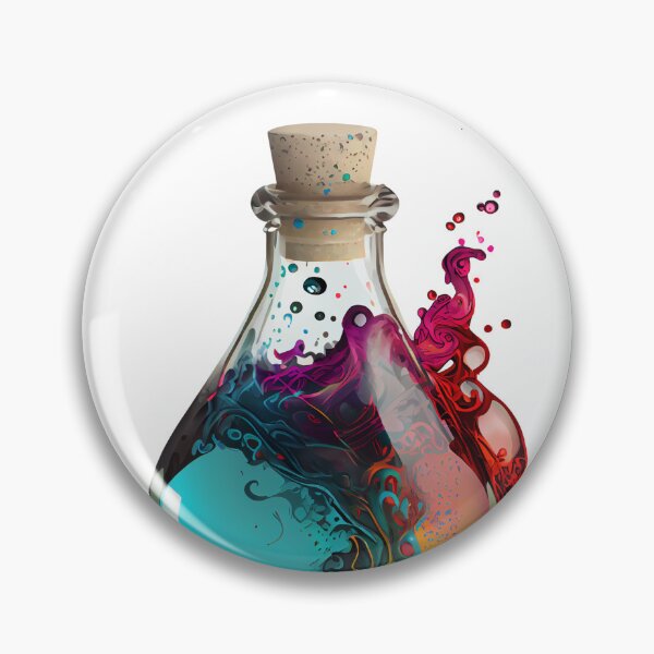 Item preview, Colored Magic Potion Bottle designed and sold by FiveIntentions.