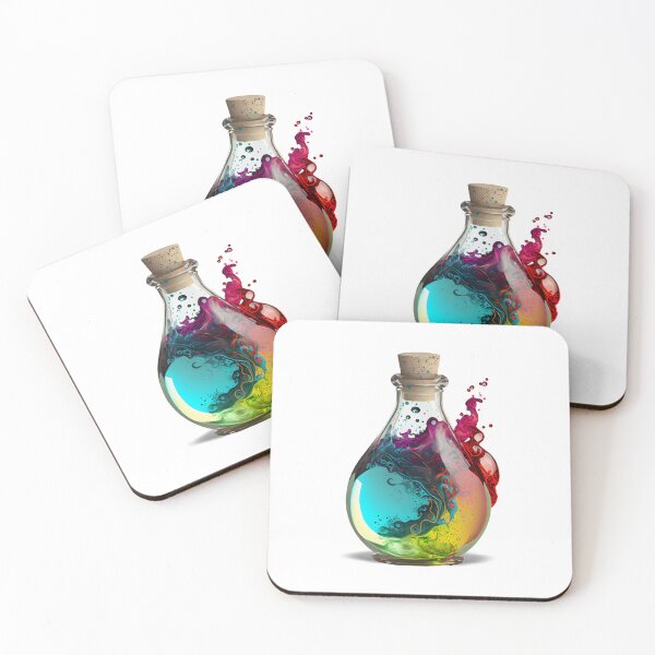 Item preview, Colored Magic Potion Bottle designed and sold by FiveIntentions.