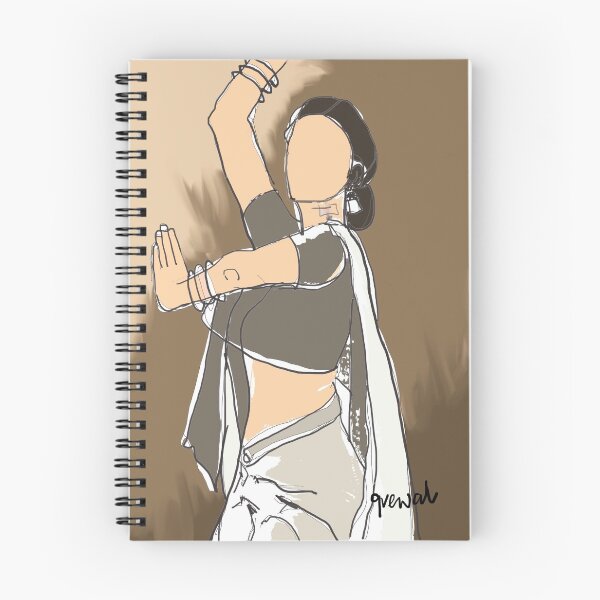 Item preview, Indian Dancer  designed and sold by Sukhpal Grewal Ethnic Art.