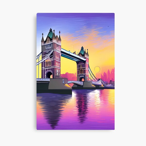Item preview, The Tower Bridge in London Creative Art Collection designed and sold by brilliant-com.