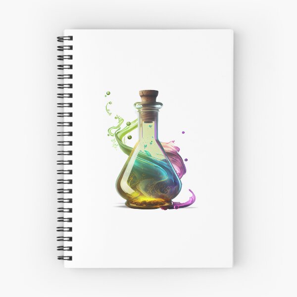Item preview, Colored Ribbon Magic Potion Bottle designed and sold by FiveIntentions.