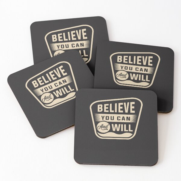 Item preview, Motivational Quote: Believe You Can and Will designed and sold by cidolopez.