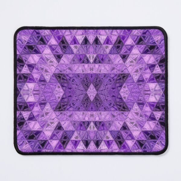 Item preview, Violet and mauve metallic polygon abstract 3D rendering designed and sold by mennawagih7.