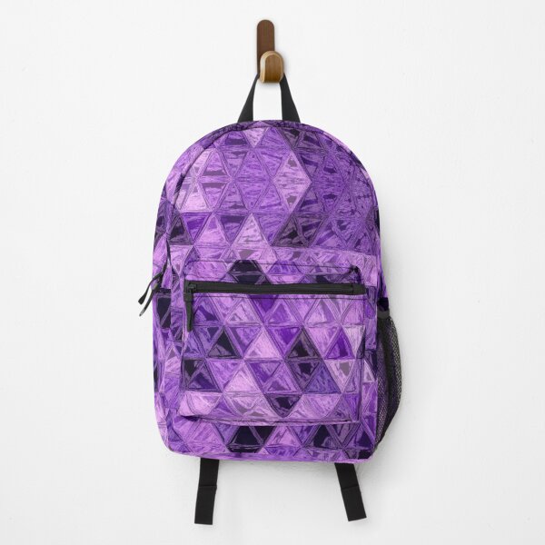 Item preview, Violet and mauve metallic polygon abstract 3D rendering designed and sold by mennawagih7.