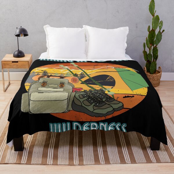 Item preview, Hiking In to The Wilderness. designed and sold by Tjwitch.