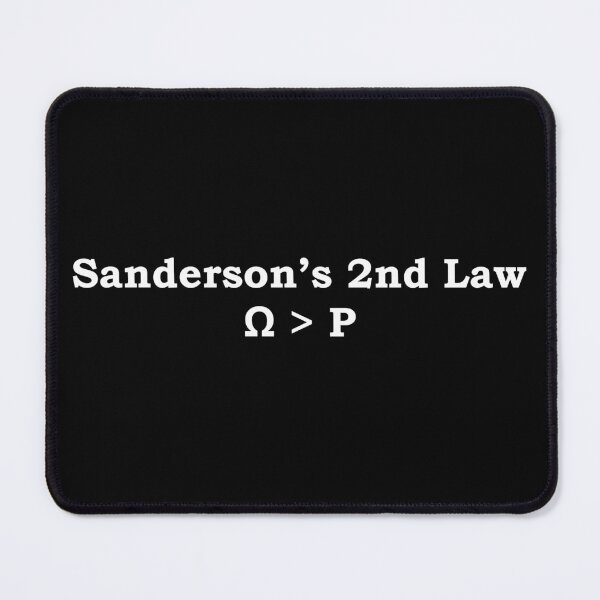 Item preview, Brandon Sanderson's Second Law of magic designed and sold by StateHouse.
