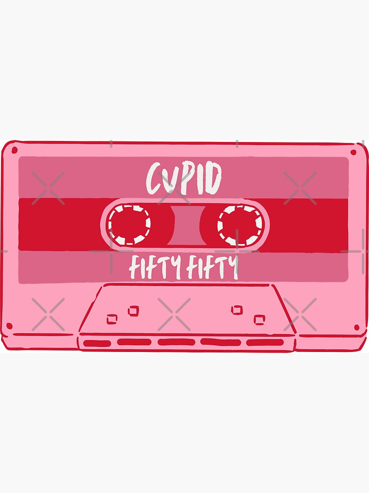 Fifty Fifty Cupid Cassette Magnet for Sale by puki-ycdi