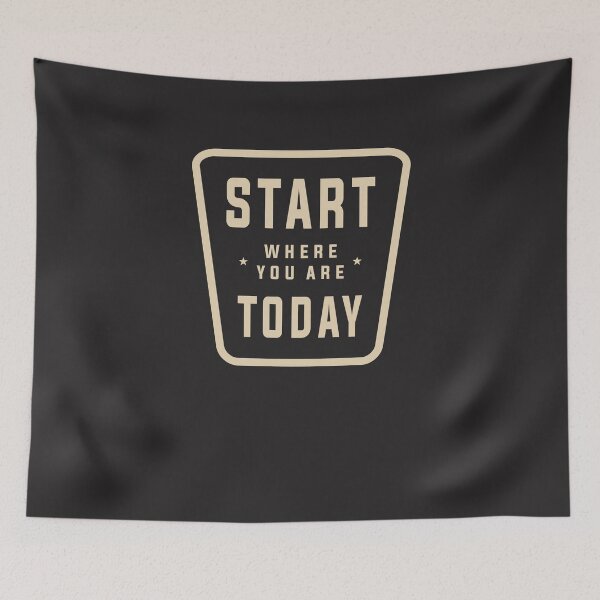 Item preview, Today's Start: Inspiring You Forward - Motivational Quote designed and sold by cidolopez.