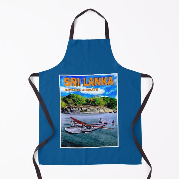 Item preview, IMPERIAL AIRWAYS : Vintage Fly To SRI LANKA Travel Advertising Print designed and sold by posterbobs.