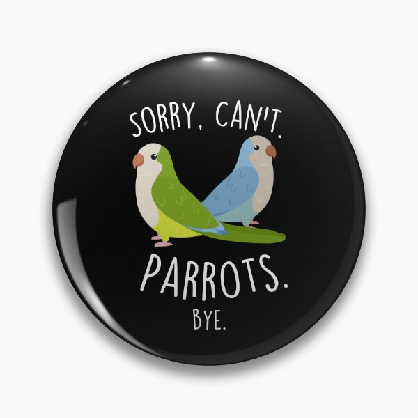 Item preview, Quaker Sorry Can't Parrots designed and sold by Clara Hollins.