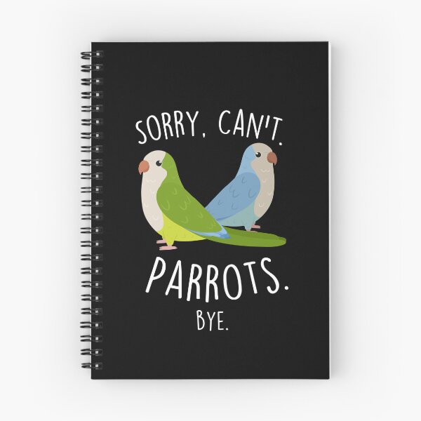 Item preview, Quaker Sorry Can't Parrots designed and sold by Clara Hollins.