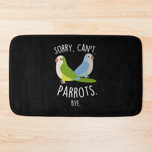 Item preview, Quaker Sorry Can't Parrots designed and sold by Clara Hollins.